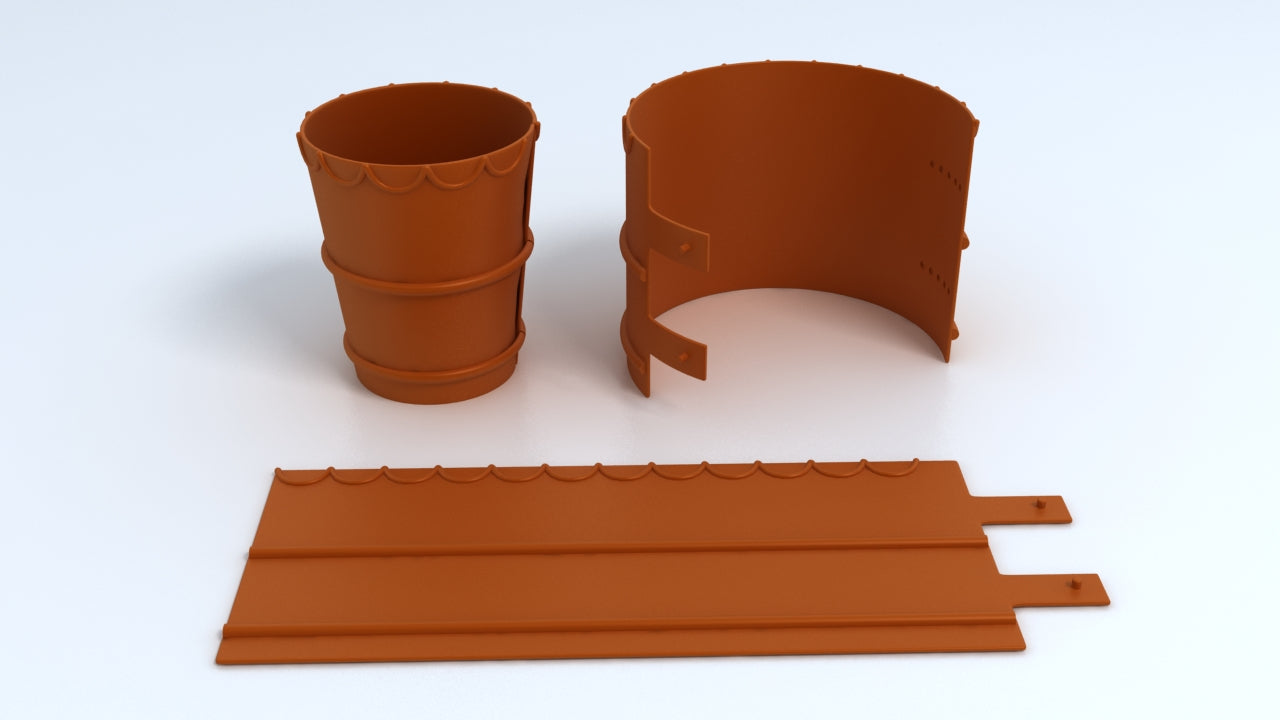 Bottomless Decorative Plant Watering Pot